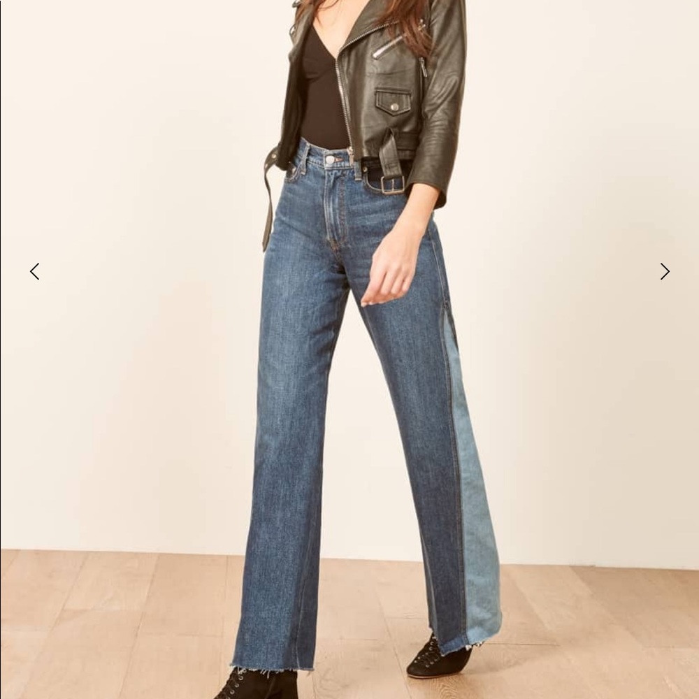 Reformation Delia Wide Leg Jeans NWT